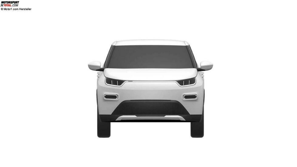 Fiat Electric Panda (2024) auf Patentfotos