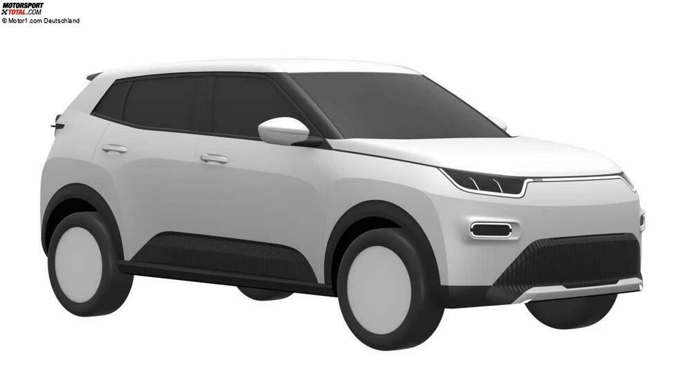 Fiat Electric Panda (2024) auf Patentfotos