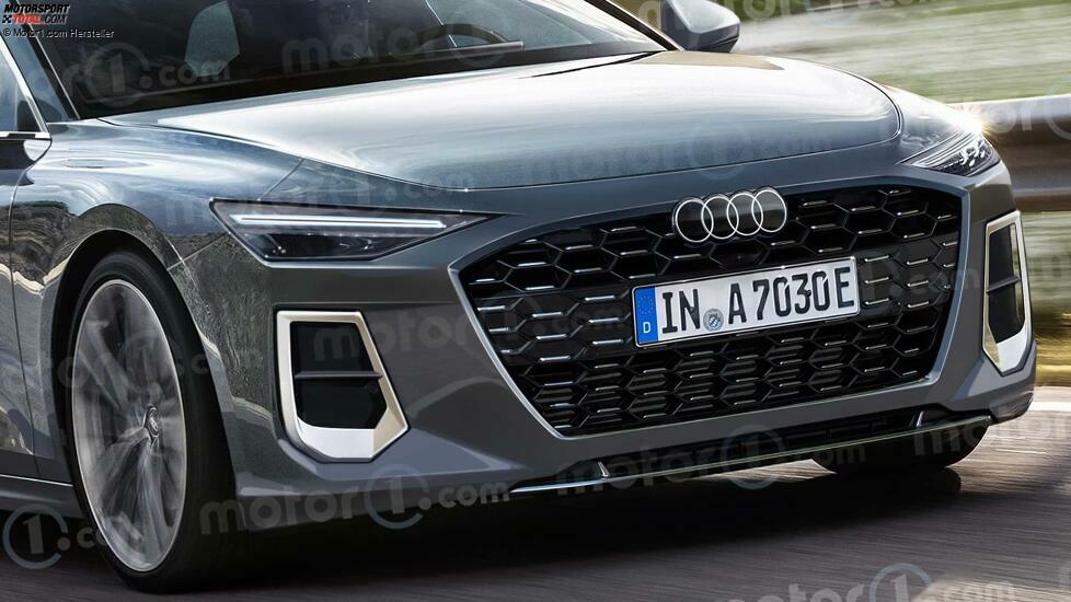 Audi A7 Avant (2025) als Rendering von Motor1.com