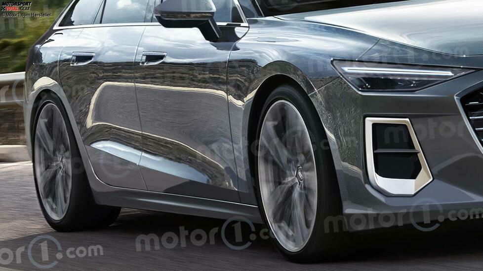 Audi A7 Avant (2025) als Rendering von Motor1.com