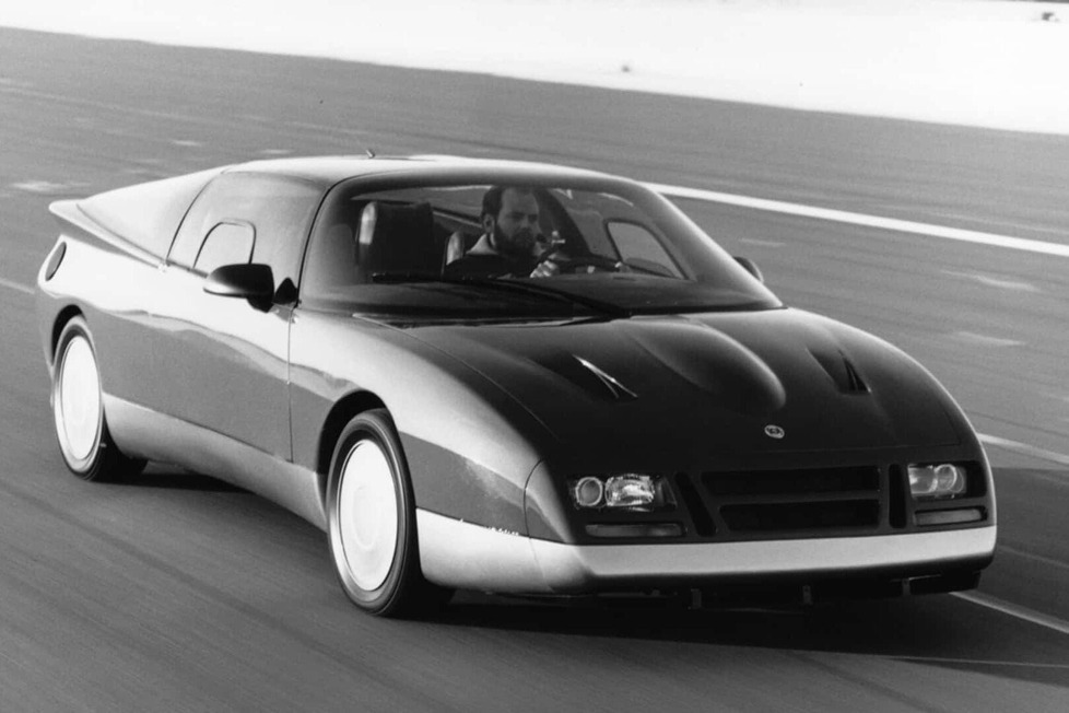 Der von Saab gebaute EV-1, der erstmals 1985 auf der Los Angeles Motor Show vorgestellt wurde, war für seine Zeit ziemlich revolutionär