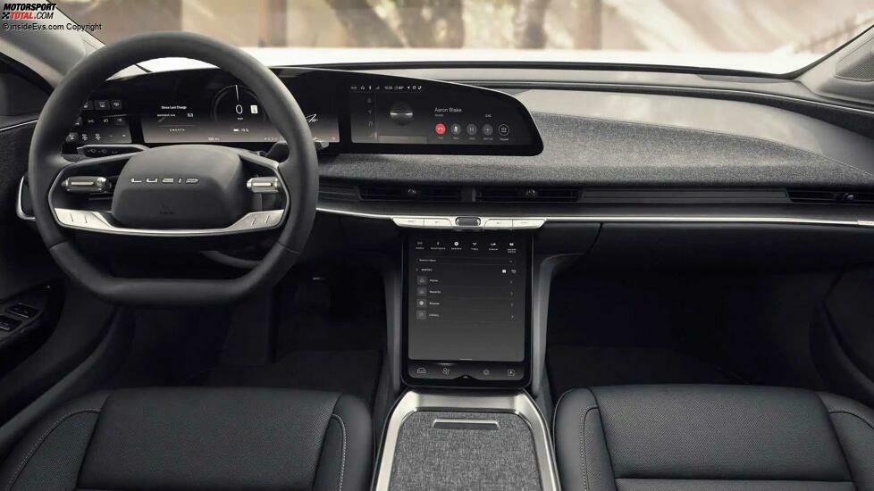 Lucid Air Pure (2023): Das Interieur