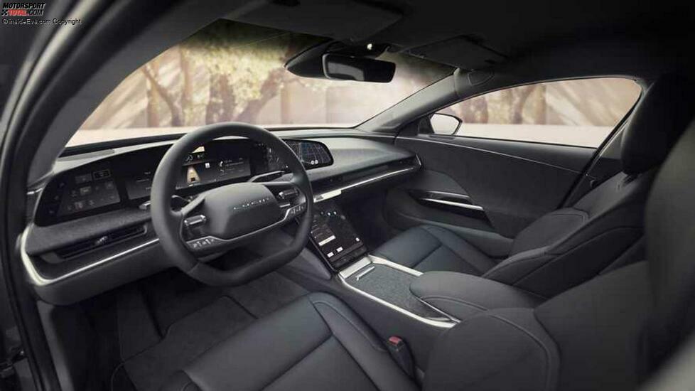 Lucid Air Pure (2023): Das Interieur