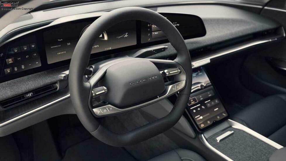 Lucid Air Pure (2023): Das Interieur
