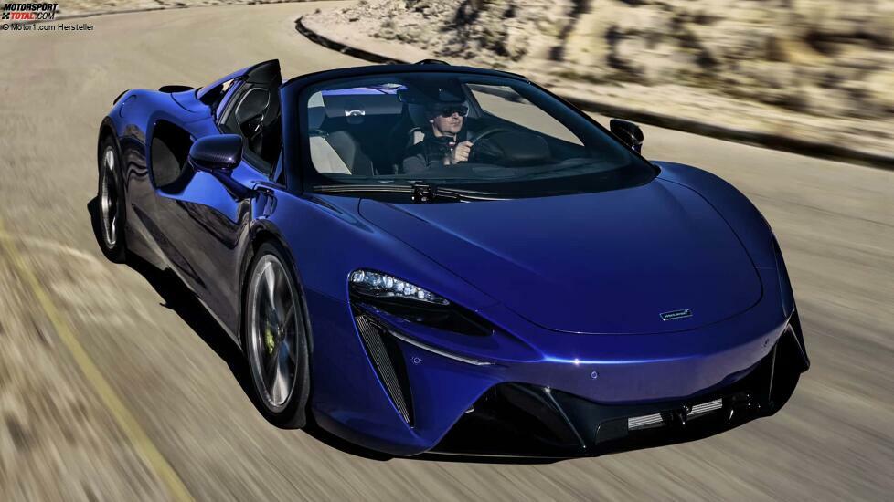 2025 McLaren Artura Spider Front 3/4