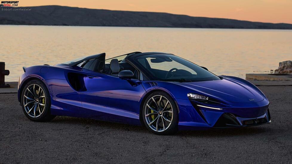 2025 McLaren Artura Spider Front 3/4