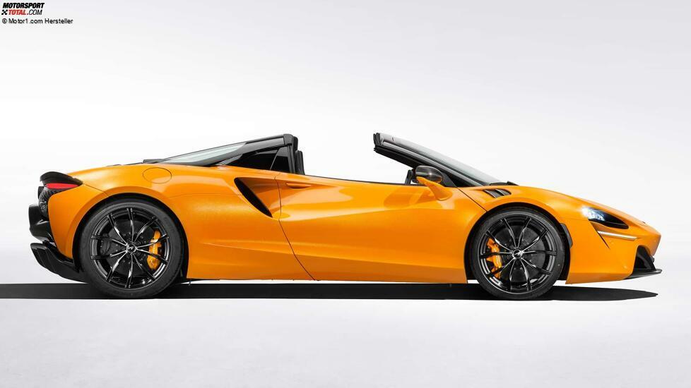 McLaren Artura Spinnenprofil 2025