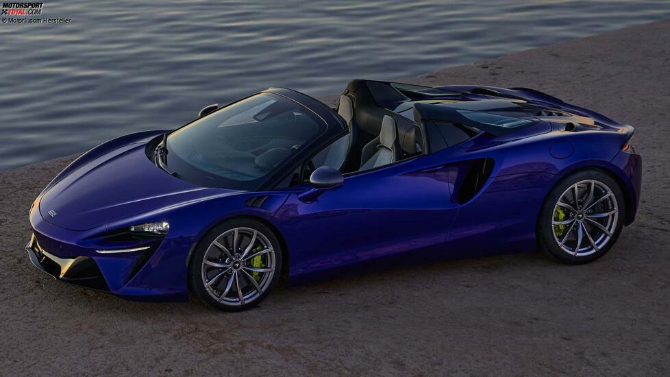 2025 McLaren Artura Spider Front 3/4