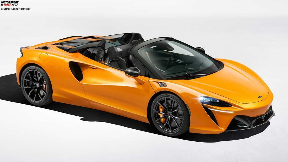 2025 McLaren Artura Spider Front 3/4