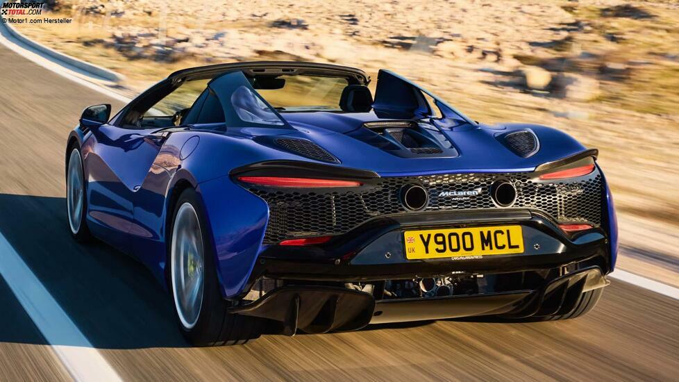 2025 McLaren Artura Spider hinten 3/4