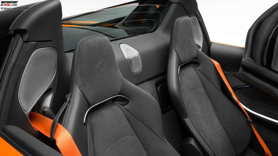 Innenraum des McLaren Artura Spider von 2025