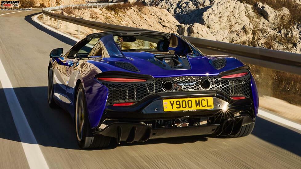2025 McLaren Artura Spider hinten 3/4