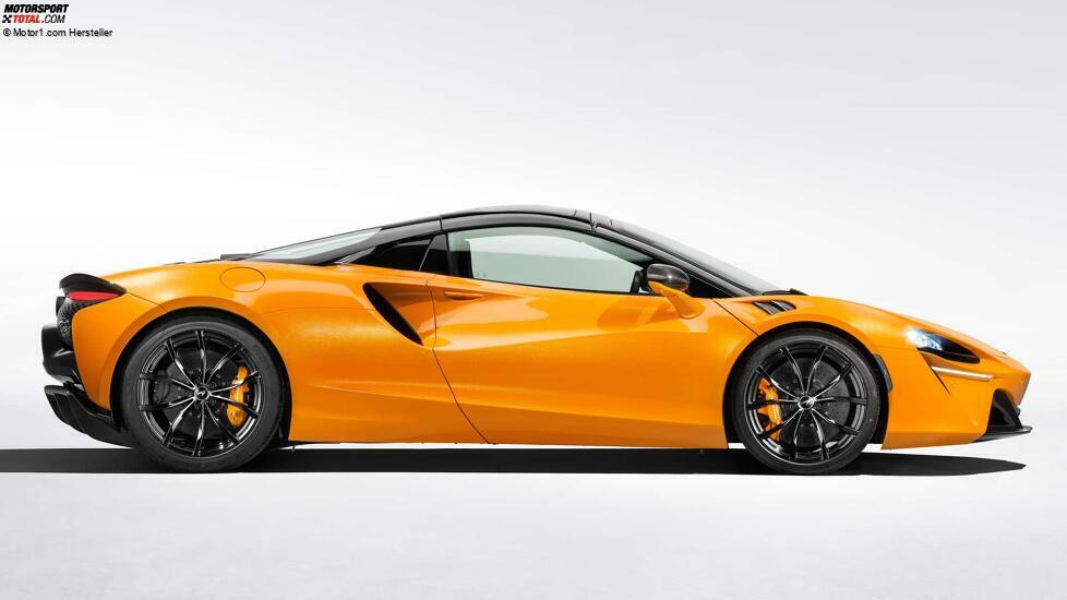 McLaren Artura Spinnenprofil 2025