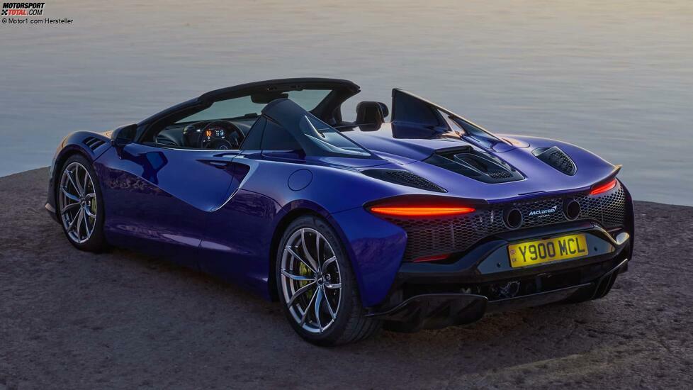 2025 McLaren Artura Spider hinten 3/4