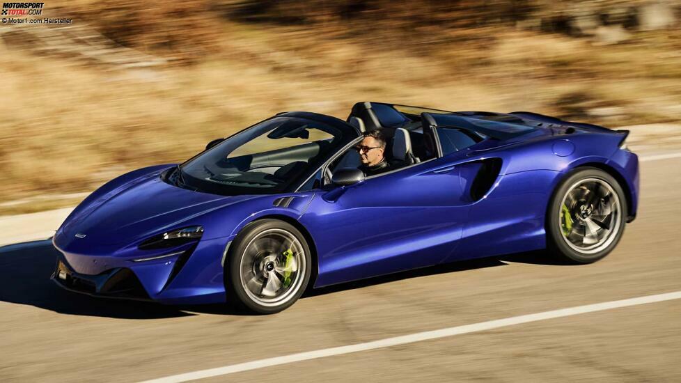 2025 McLaren Artura Spider Front 3/4