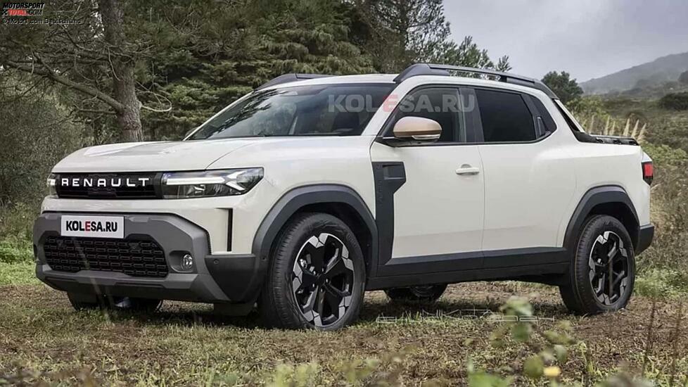 Neuer Renault Oroch auf Basis des Duster im Rendering