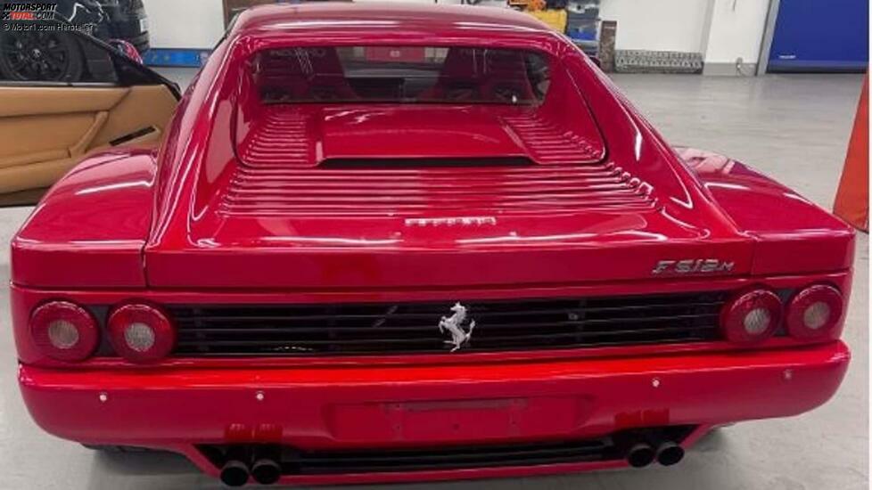 Gerhard Bergers gestohlener Ferrari 512M wiedergefunden