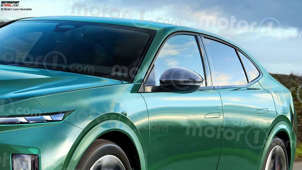 Alfa Romeo Giulia (2025) als Rendering von Motor1.com