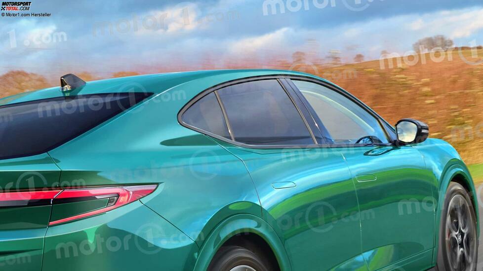 Alfa Romeo Giulia (2025) als Rendering von Motor1.com