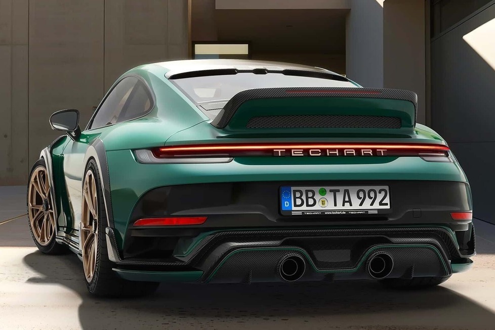 Grundlage des Umbaus ist der Porsche 911 Turbo S