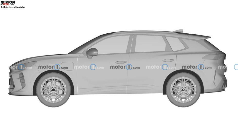 Cupra Terramar (2024) als Patent-Rendering