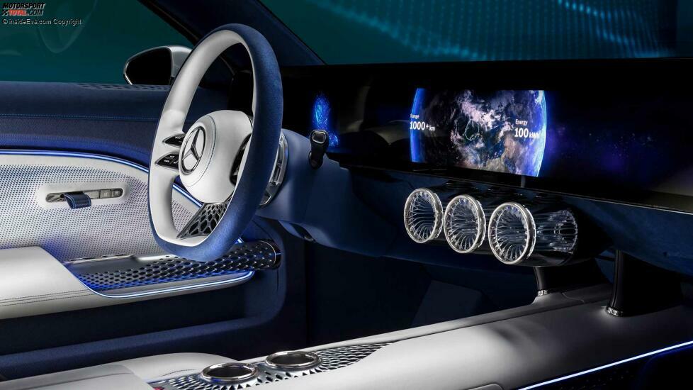 Mercedes Vision EQXX: Das Cockpit