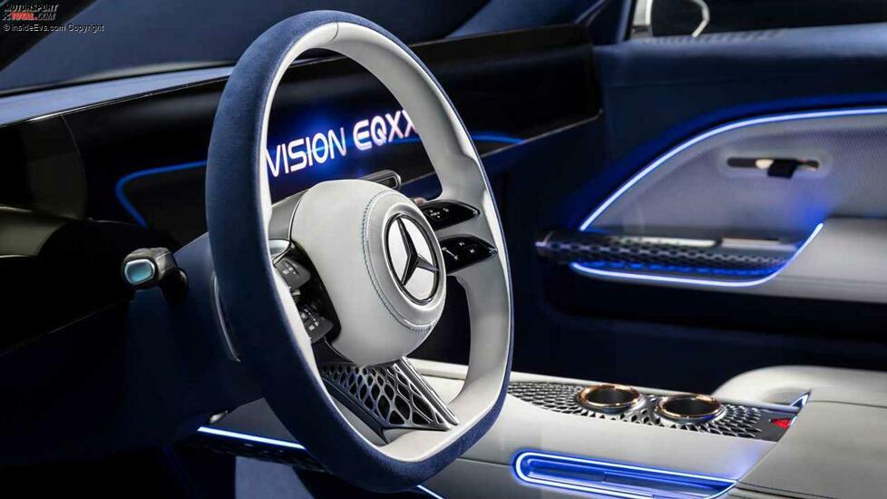 Mercedes Vision EQXX: Das Cockpit