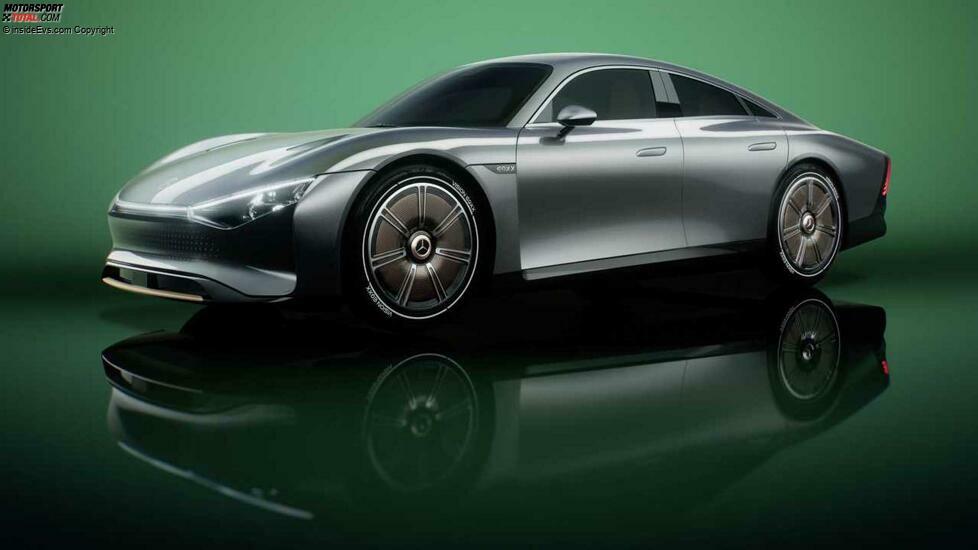 Mercedes Vision EQXX: Fast schon zu sportliche Optik für nur 150 kW Antriebsleistung