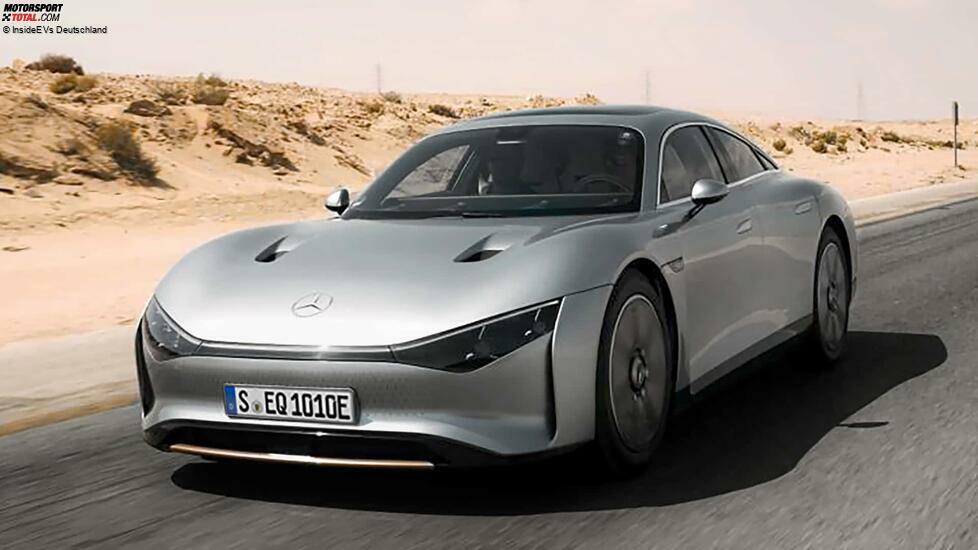 Mercedes Vision EQXX von Riad nach Dubai