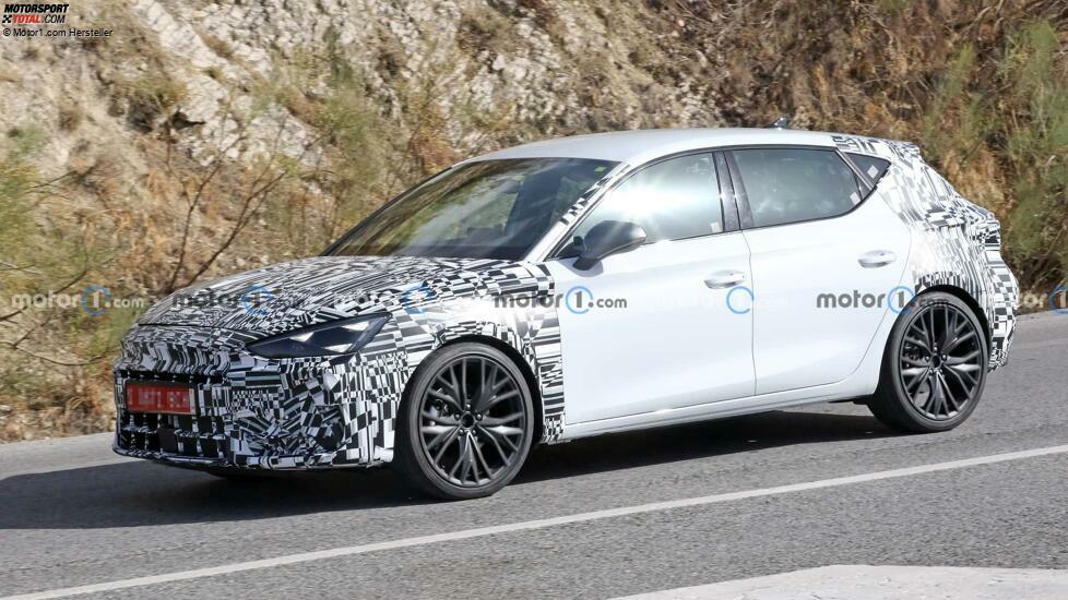 Cupra Leon Fünftürer Facelift (2024) erwischt