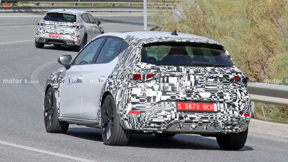 Cupra Leon Fünftürer Facelift (2024) erwischt