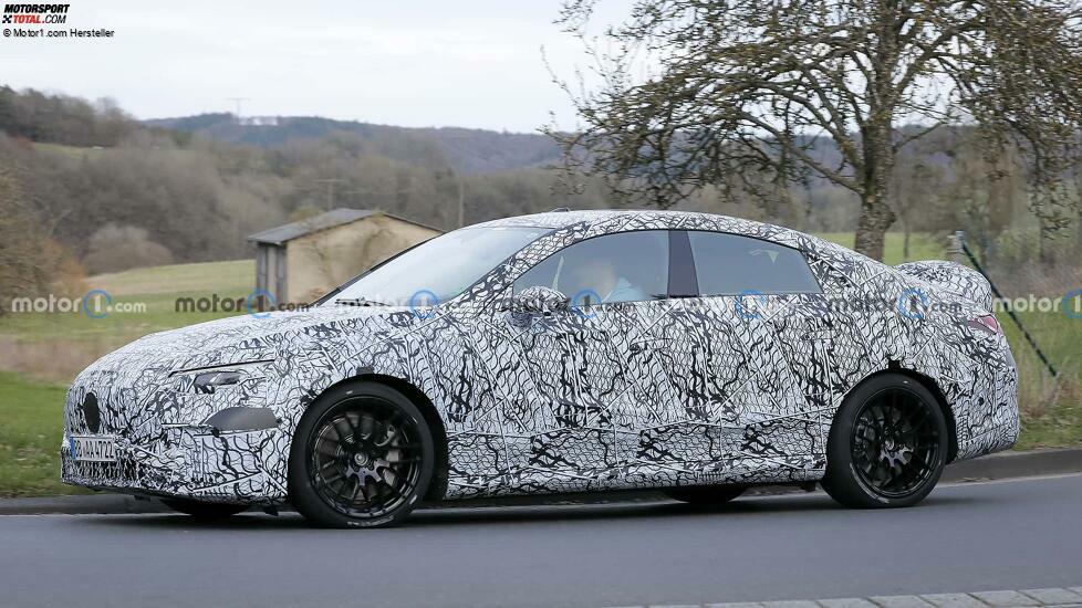 Mercedes-AMG CLA EV (2024) als Erlkönig