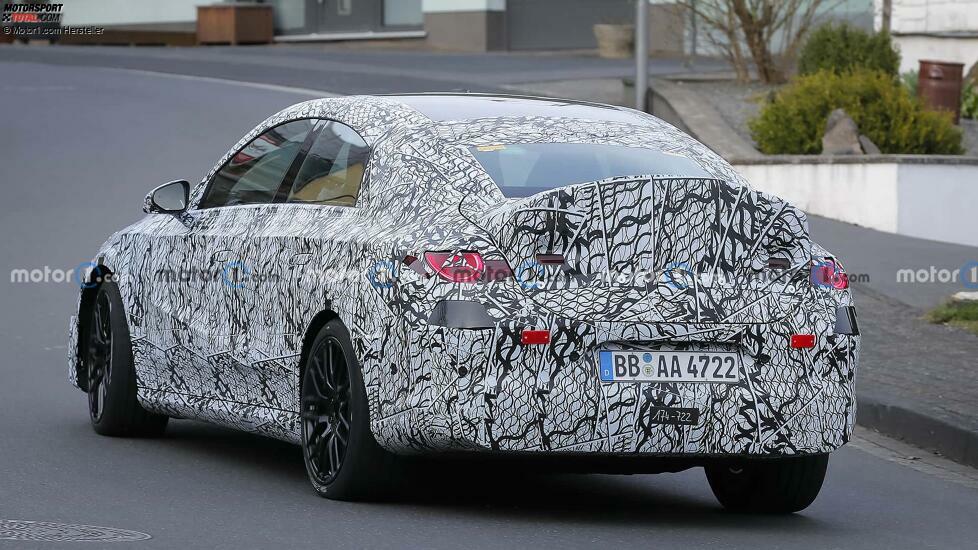 Mercedes-AMG CLA EV (2024) als Erlkönig