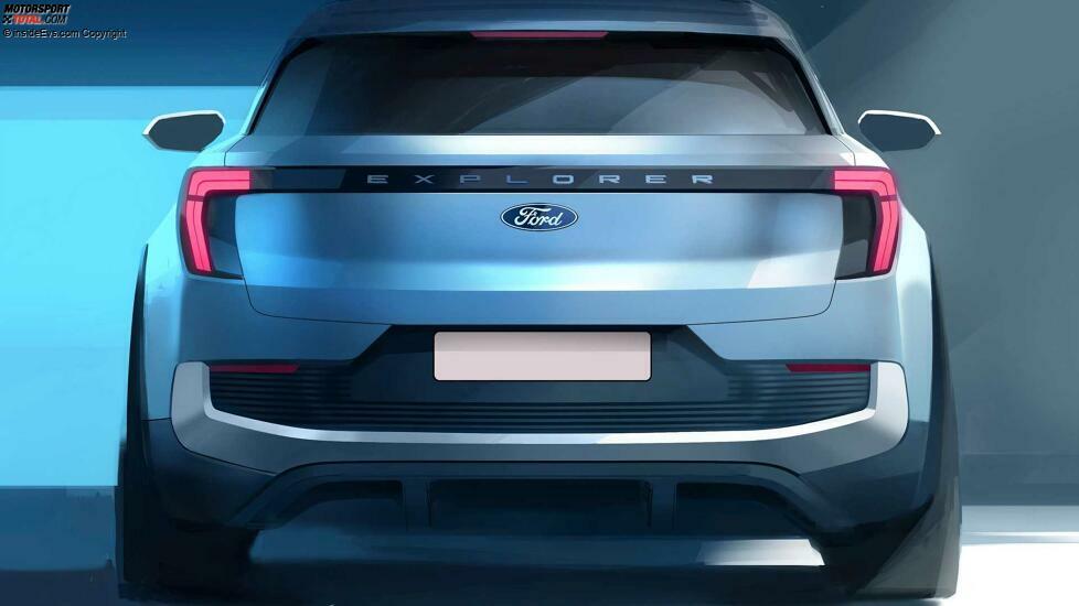 Ford Explorer (2024): Designskizzen