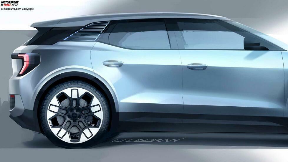 Ford Explorer (2024): Designskizzen