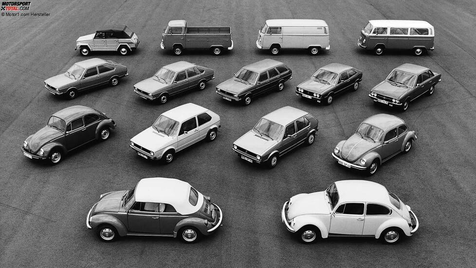 50 Jahre VW Golf in 50 Bildern