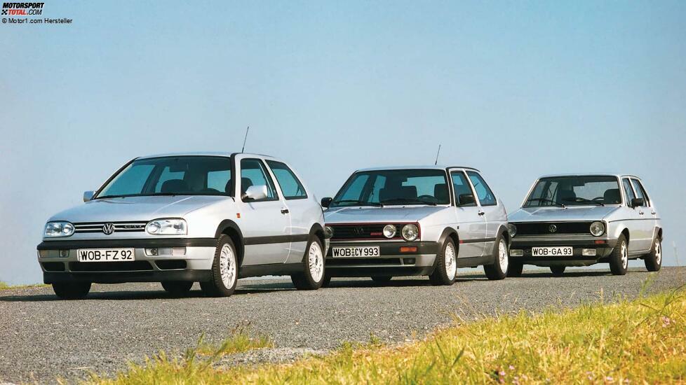 50 Jahre VW Golf in 50 Bildern