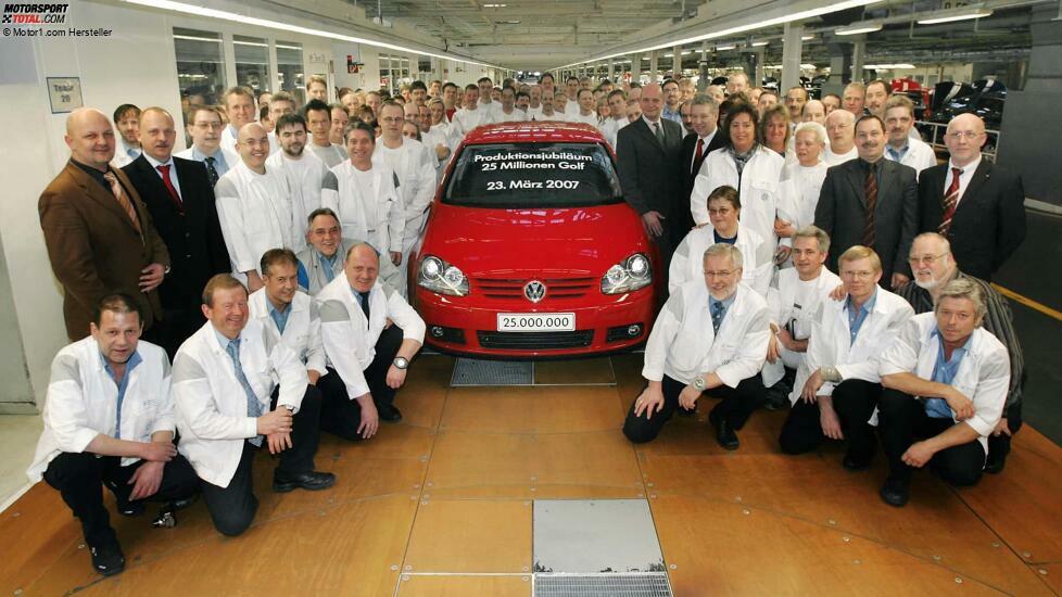 50 Jahre VW Golf in 50 Bildern