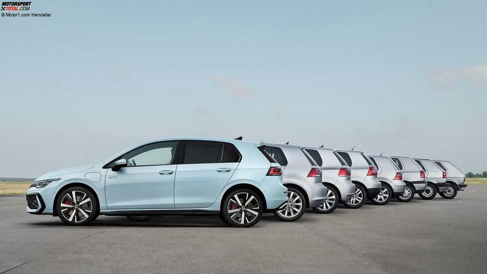 50 Jahre VW Golf in 50 Bildern