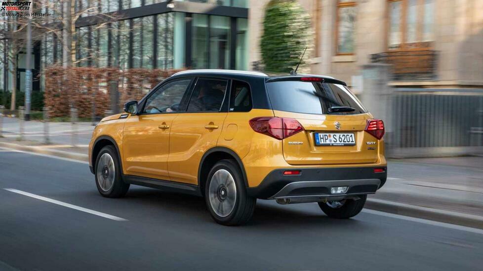 Suzuki Vitara 1.5 Dualjet Hybrid AGS (2022) im Test