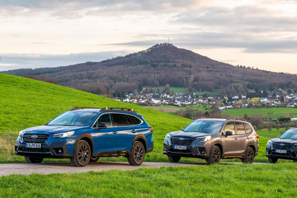 Subaru startet mit drei Sondereditionen ins Frühjahr: Zwei neue Forester-Versionen und eine limitierte Outback-Variante werden ins Programm aufgenommen