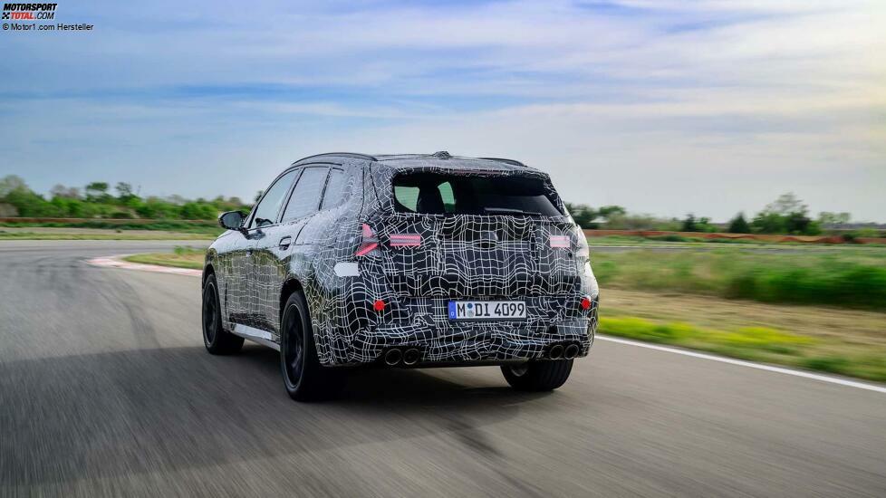 BMW X3 (2024) mit Tarnung