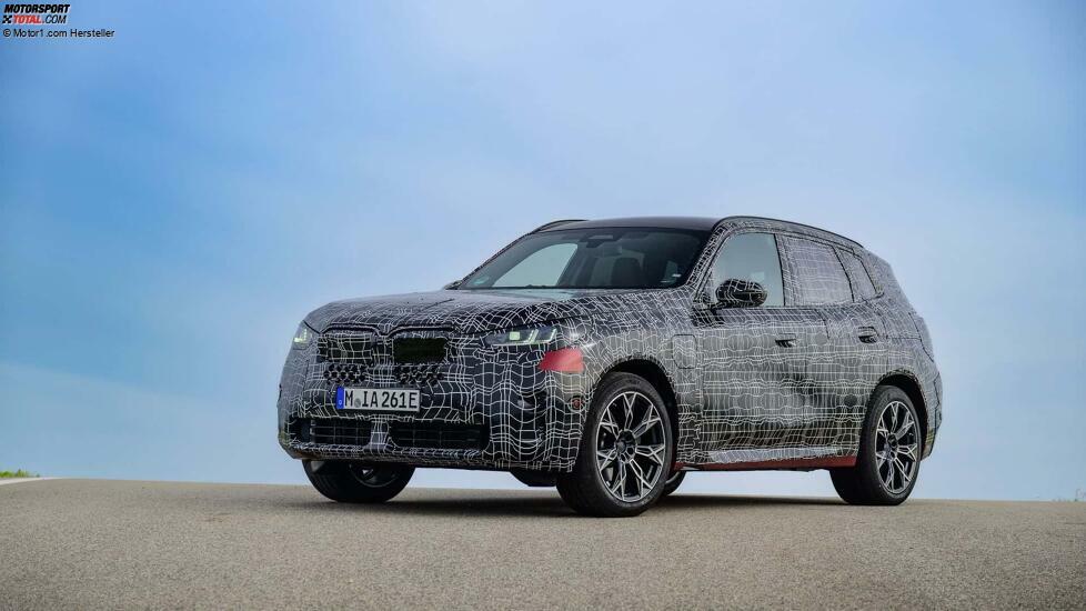 BMW X3 (2024) mit Tarnung