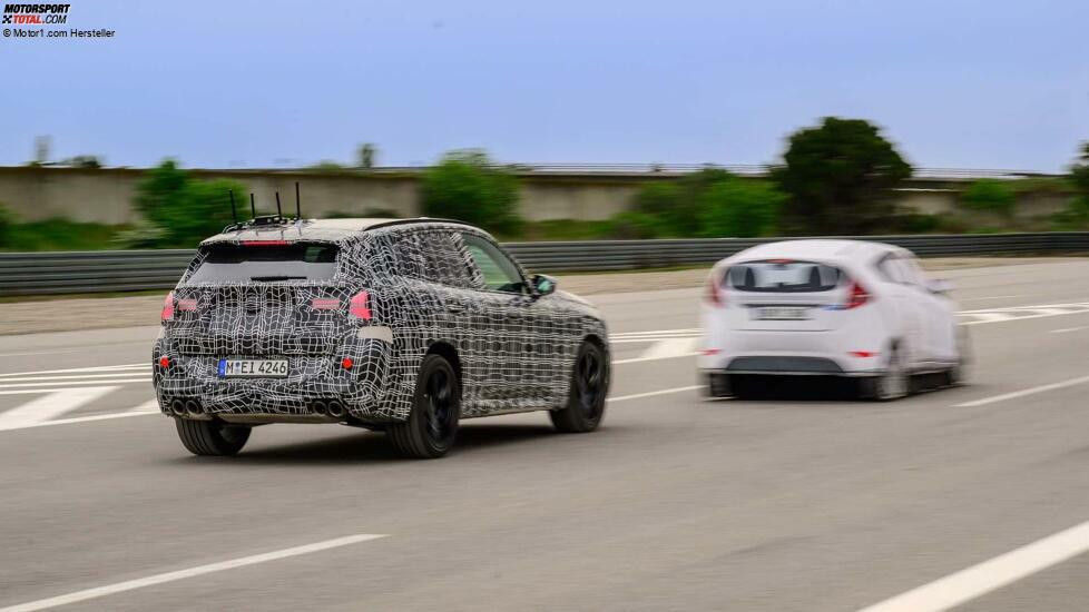 BMW X3 (2024) mit Tarnung