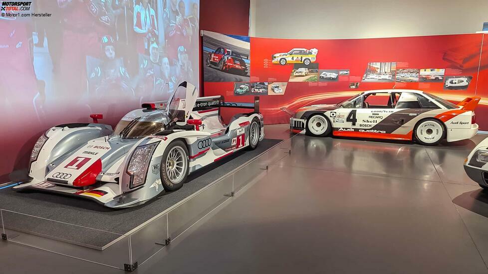 Audi Aerodynamik-Ausstellungen Ingolstadt/Zwickau