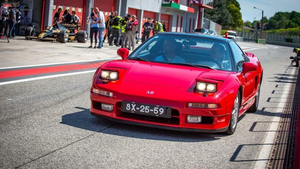 Honda NSX Senna in Imola, Credit @senna_unofficial 2