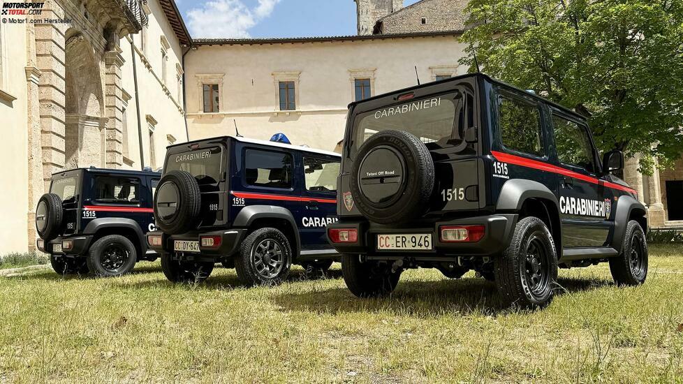 Der Suzuki Jimny der Carabinieri Forestali