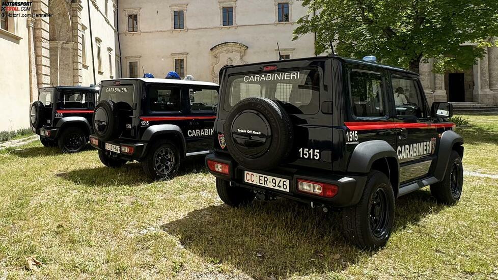 Der Suzuki Jimny der Carabinieri Forestali