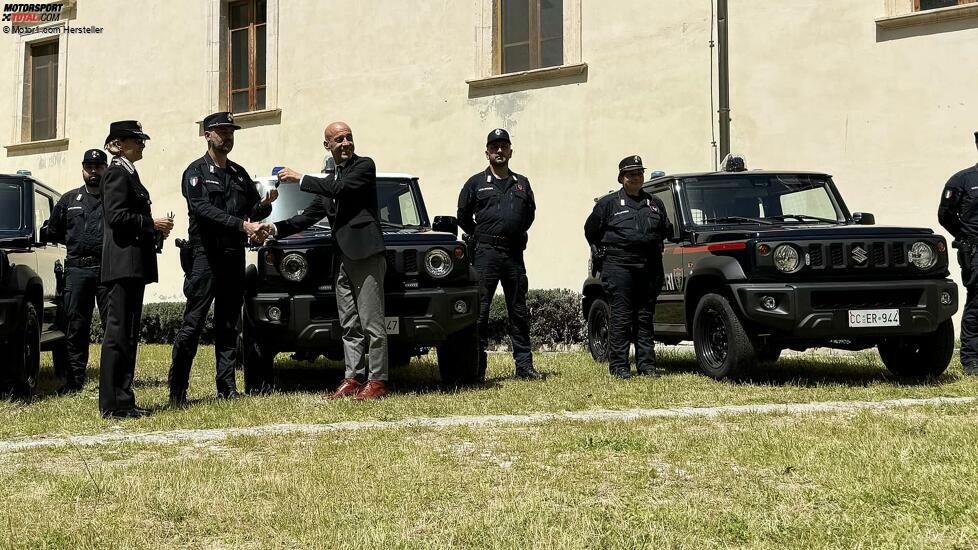 Der Suzuki Jimny der Carabinieri Forestali