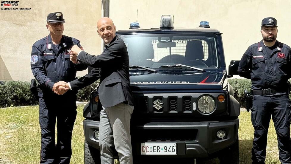 Der Suzuki Jimny der Carabinieri Forestali